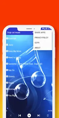 Doja cat music android App screenshot 0